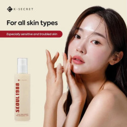 سيول 1988 إيسنس الوجه بمستخلص الحلزون 97% والأرز Seoul 1988 Snail Mucin 97% & Rice Essence Face