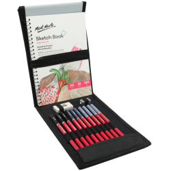 مونت مارت حقيبة سكيچ Mont Marte Signature Sketching Wallet Set،