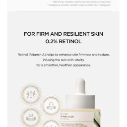 سيروم امبول ريتينول 0.2 مع سنتيلا 30 مل Retinol 0.2 Ampoule Serum with Centella 30 ml