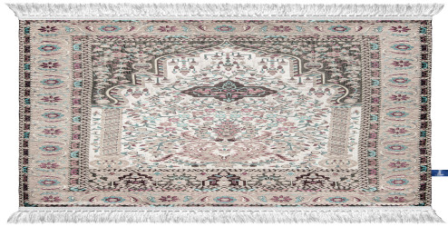 سجادة صلاة نسيج ألوان الباستيل Pastel Mihrab Naseej Prayer Mat