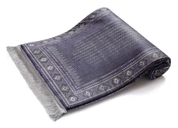 سجادة صلاة طبية باللون الكحلي والازرق Indo Songket Medical Prayer Mat