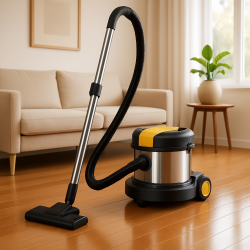 مكنسة صامتة بقوة سحب جدا عالية ستانلس ستيل Silent vacuum cleaner