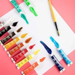 الوان اكرلك مونت مارت 12 لون 12 ml Mont Marte Acrylic Paints Signature 12ml 12 Piece