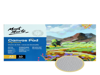 فتر كانفس مونت مارت a3 mont marte canvas pad a3