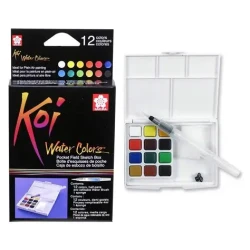الوان مائي من koi Sakura Koi - Set 12