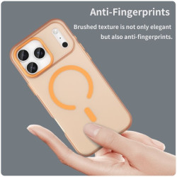 كفر لأجهزة ايفون 17 برو ماكس مع ماك سيف iPhone 17 Pro Max Acrylic Frosted Case with MagSafe