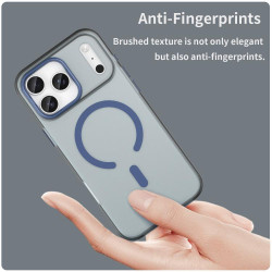 كفر لأجهزة ايفون 17 برو ماكس مع ماك سيف iPhone 17 Pro Max Acrylic Frosted Case with MagSafe