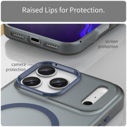 كفر لأجهزة ايفون 17 برو ماكس مع ماك سيف iPhone 17 Pro Max Acrylic Frosted Case with MagSafe