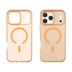 كفر لأجهزة ايفون 17 برو ماكس مع ماك سيف iPhone 17 Pro Max Acrylic Frosted Case with MagSafe