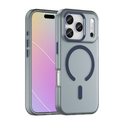 كفر لأجهزة ايفون 17 برو ماكس مع ماك سيف iPhone 17 Pro Max Acrylic Frosted Case with MagSafe