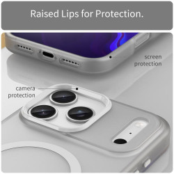 كفر لأجهزة ايفون 17 برو ماكس مع ماك سيف iPhone 17 Pro Max Acrylic Frosted Case with MagSafe