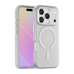 كفر لأجهزة ايفون 17 برو ماكس مع ماك سيف iPhone 17 Pro Max Acrylic Frosted Case with MagSafe