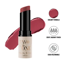 بلاشر واحمر شفاه مزدوج Two In One Cheeks & Lips