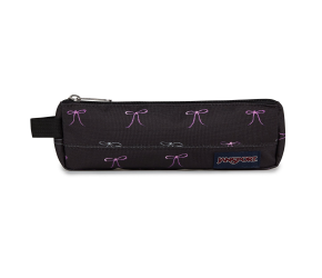 حافظة جانسبورت الصغير للاكسسوارات -اسود مع فيونكات وردية Jansport - Basic Accessory Pouch -BAD BOWS