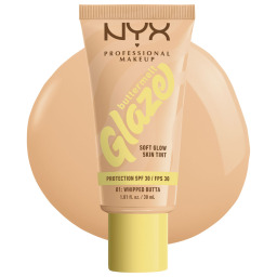 فاونديشن تنت بشرة مضيء مع حماية SPF 30 Buttermelt Glaze Soft Glow Skin Tint with SPF 30
