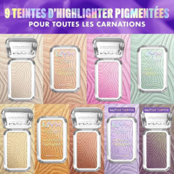 هايلايتر بودرة Buttermelt - مقاوم للتلاشي 12 ساعة Buttermelt Powder Highlighter - 12 HR Fade Resistant