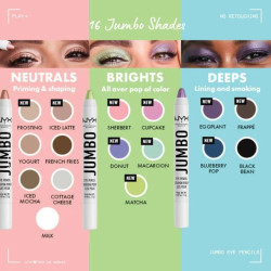 قلم آيلاينر وايشادو Jumbo Eye Pencil & Eyeshadow Stick
