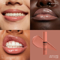 غلوس شفاه Butter Gloss Non-Sticky Lip Gloss