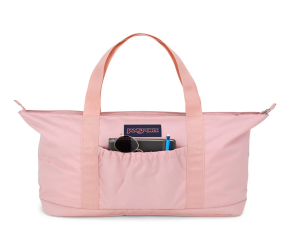 جان سبورت -حقيبة الكتف اليومية - وردي Jansport - Daily Tote - Misty Rose