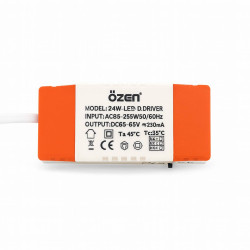 لمبة بانل فريملس LED قابلة للتعديل – 24 واط – 3CCT – من ماركة أوزن Özen Adjustable Frameless LED Panel Light – 24W – 3CCT