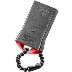 فلاش ميموري سيليكون باور Jewel J01 بسعة 32 جيجابايت USB 3.2 - رمادي Silicon Power J01 Jewel 32GB USB 3.2 Flash Drive - Gray