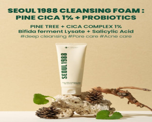 كي سيكرت غسول رغوي بخلاصة صنوبر سيكا 1% + بروبيوتيك K-SECRET – SEOUL 1988 Cleansing Foam