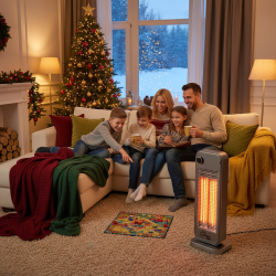 دفاية عمودية هيترات كاربونية اقتصادية بقدرة 900 واط Vertical heater