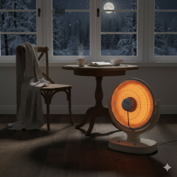 هيتر ديكور تدفئة ذكية  محيطية دوران باتجاهين اقتصادي Heater Decor Perimeter