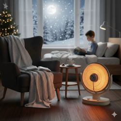 هيتر ديكور تدفئة ذكية  محيطية دوران باتجاهين اقتصادي Heater Decor Perimeter