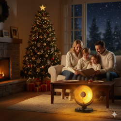 هيتر ديكور تدفئة ذكية  محيطية دوران باتجاهين اقتصادي Heater Decor Perimeter