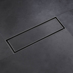 ساقية تصريف أرضية مخفية 40 سم × 8 سم Hidden Floor Drain Channel 40cm × 8 cm