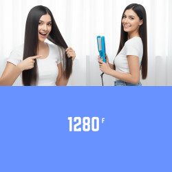 كاوية شعر برو اكستريم الاحترافية مع حقيبة هدية حرارة 1280 Pro hair Extreme