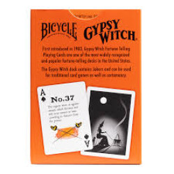 ورق لعب ماركة بايسكل الاصلي  + تاروت ساحرة جيبسي Bicycle Playing Cards: Gypsy Witch Fortune Telling