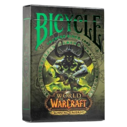 ورق لعب ماركة بايسكل الاصلي - لعبة World of warcraft Blizzard: World of Warcraft burning crusade playing cards