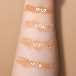 لوس باودر فاونديشن بتغطية متوسطة للوجه Mineral Powder Foundation Loose Medium Coverage Face
