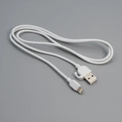 كابل شحن لايتنك من شركة بودي DC227L10W Budi DC227L10W 3A iPhone Lightning Power Charge