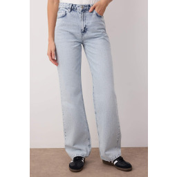 جينز واسع الساق عالي الخصر نسائي Wide Leg High Waist Jeans for Women