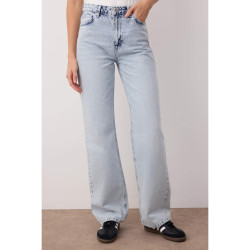 جينز واسع الساق عالي الخصر نسائي Wide Leg High Waist Jeans for Women