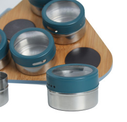 سيت بهارات مثلث Triangular spice rack set