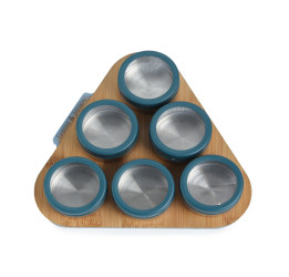 سيت بهارات مثلث Triangular spice rack set