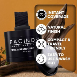 مصحح فوري للشعر واللحية مقاوم للعرق Instant Hair and Beard Touch Up - Sweat Resistant