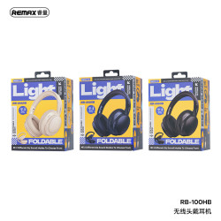 سماعات رأس لاسلكية REMAX-RB-100HB REMAX - RB-100HB Wireless Headphones