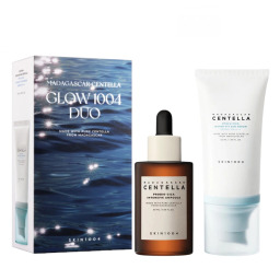 سيت واقي شمس مائي + سيروم السنتيلا Centella Dual Glow Skincare Set