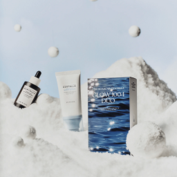 سيت واقي شمس مائي + سيروم السنتيلا Centella Dual Glow Skincare Set