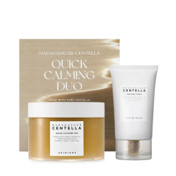 سيت للعناية بالبشرة بخلاصة (سنتيلا) 2 قطع Madagascar Centella Quick Calming Du