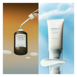 سيت واقي شمس مائي + سيروم السنتيلا Centella Dual Glow Skincare Set