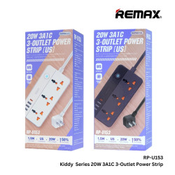 شريط الطاقة ريماكس RP-U153 بقوة 20 واط REMAX 20W RP-U153 Power Strip