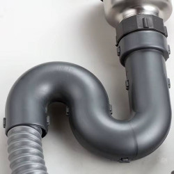 مجموعة تصريف مزدوجة لحوض المطبخ Double Sink Drain Kit