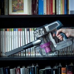 مكنسة كهربائية لاسلكية 22 فولت ببطارية ليثيوم رقمية 22V Digital Lithium Cordless Electric Broom