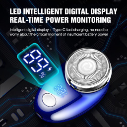 مكينة حلاقة كهربائية Mini Electric Shaver Type-C Charging